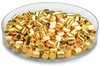 Gránulos de metal dorado (Au)