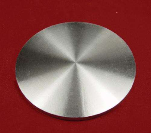 Aleación de níquel platino (NiPt (99,95%)) - Objetivo de pulverización