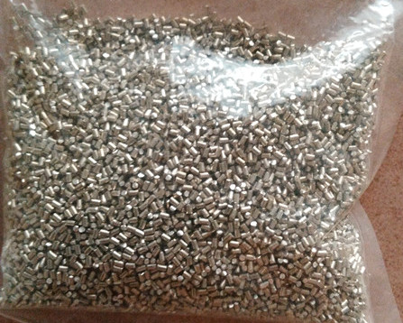 Metal plateado (Ag) -Pellets